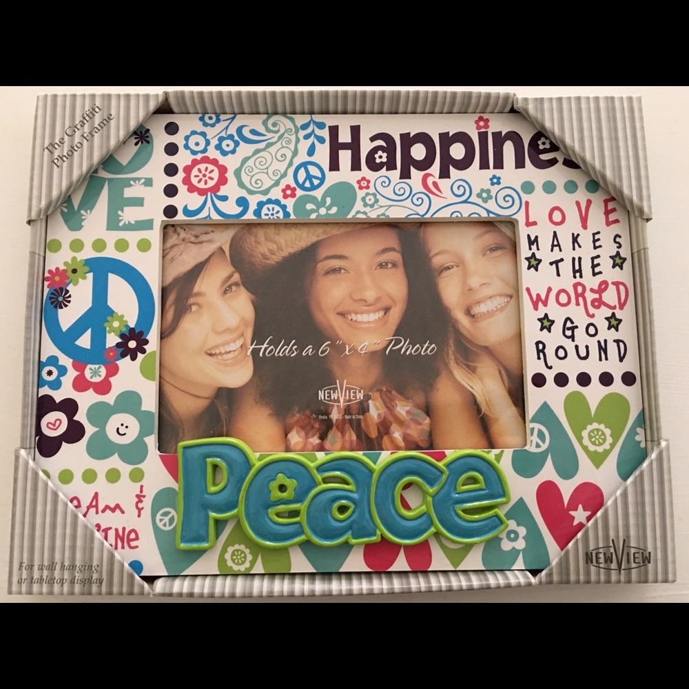 Peace picture frame